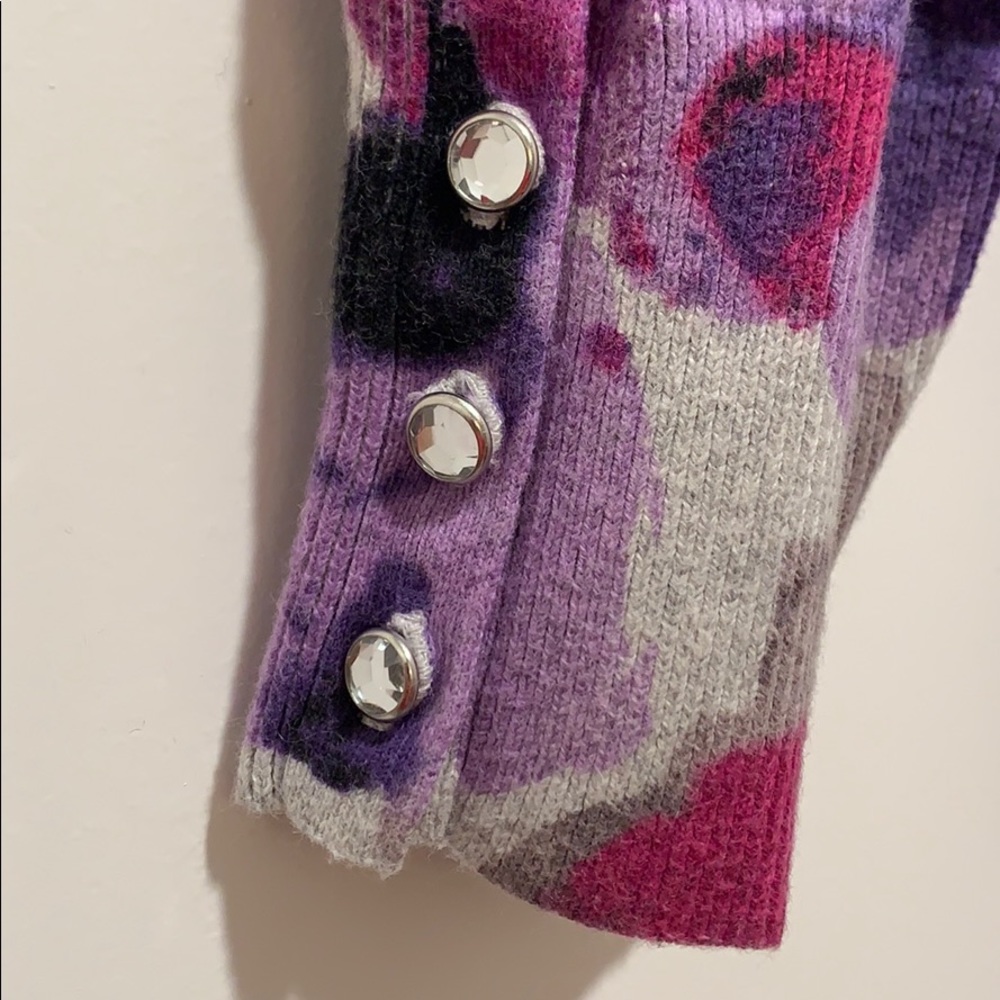 Express Flowered Cardigan - Picture 3 of 3